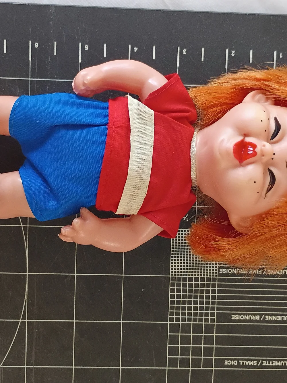 1960s I'M JUST A LITTLE BRAT DOLL GIRL Baby Play Doll 7